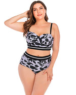 Carregar imagem no visualizador da galeria, Biquíni Top Cropped Plus Size Cintura Alta
