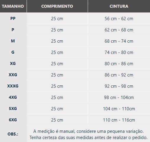 Cinta Modeladora de Cintura Alta Compressão